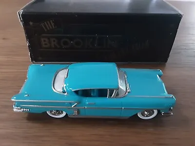 1958 Chevrolet Impala Diecast Model Car 1:43 Scale Brooklin Models No BRK 48 • $150