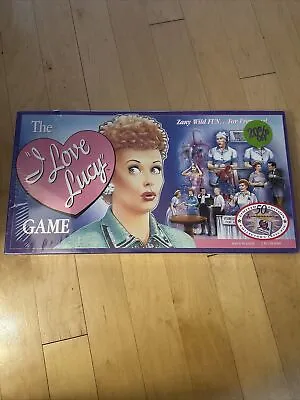 NEW SEALED I Love Lucy Limited Edition 50th Anniversary Board Game W/Lapel Pin • $49.95