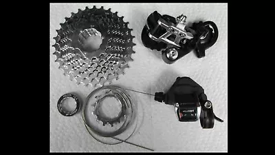 Microshift 9 Speed Shifters Cassette And Derailleur • $17