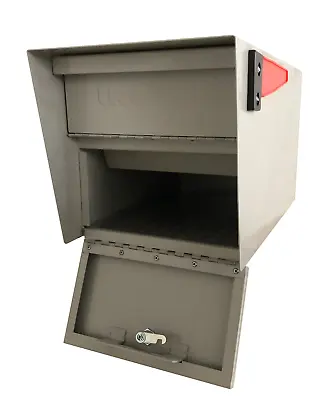 Secure Residential Post-Mounted Mailbox With Lock And Key • $100