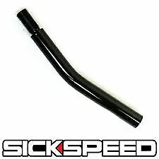 6  BLACK CURVED SHIFT KNOB EXTENSION AUTO GEAR SHIFTER LEVER 152MM 3/8x16 • $18.88