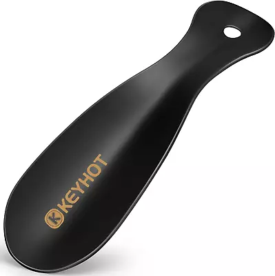 KEYHOT Metal Shoe Horn Small -7.5 Inch Mini Shoehorn -Stainless Steel Shoe Spoon • $7.74