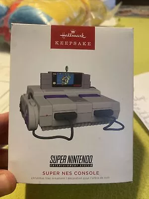 Hallmark KEEPSAKE 2022 Super NES Nintendo Console Ornament • $24.94