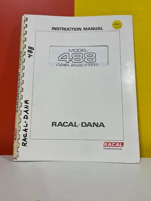 Racal-Dana 980551 Model 488 GPIB Analyzer Instruction Manual • $49.99