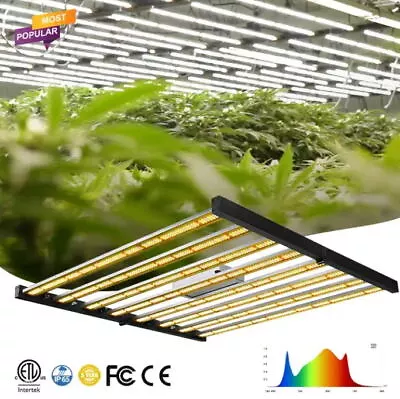 640W Foldable Full Spectrum With Samsung LED Grow Light Medic Plant Hydroponics • $349.75