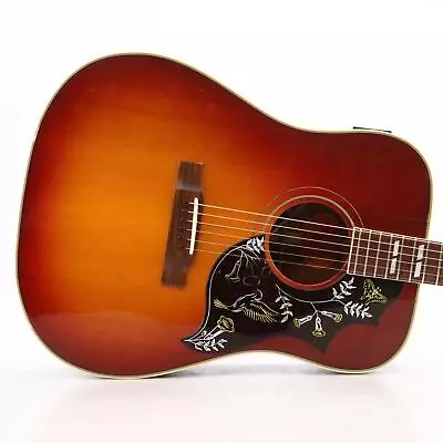 $3299 • Buy 1995 Gibson Hummingbird Cherry Sunburst Acoustic-Electric Guitar W/ Case #46688