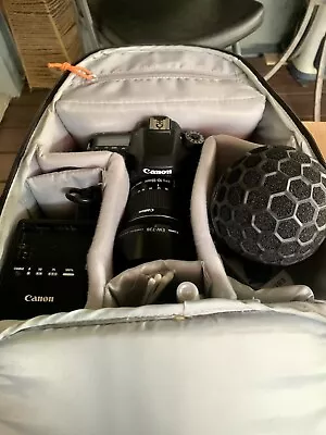 Canon EOS 80D Digital SLR Camera Kit With 2 Lenses RODE Stereo Video Mic X • $300