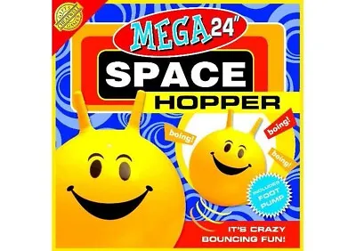 NEW Children's Mega Space Hopper Bounce Ball 60cm Diameter - Up To 100kg • $45.01