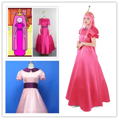 $65.50 • Buy NEW Adventure Time Princess Bubblegum Cosplay Costume#64