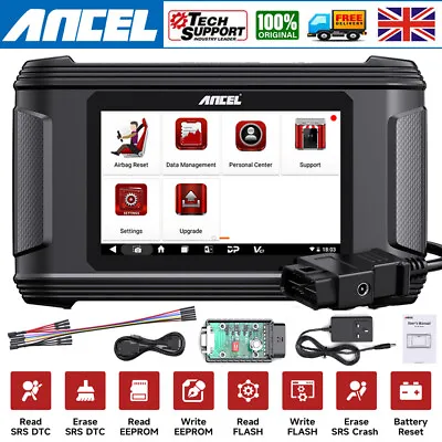 AR500 Airbag Module Repair Tool OBD2 Diagnostic Scanner SRS Crash Code Clear UK • £779.99