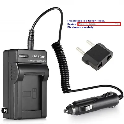 $6.99 • Buy Kastar Battery AC Travel Charger For Olympus BLN-1 BLN1 Olympus OM-D E-M5 Camera