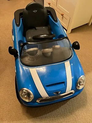 Electric Mini Cooper Cabriolet 6 Volt Ride On Toy • £40