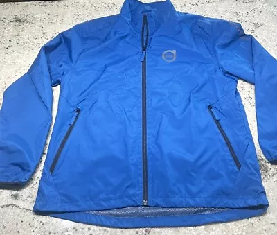 Volvo Official Merchandise Lightweight Jacket Full Zip Mens Size XL Blue Adult • $14.99