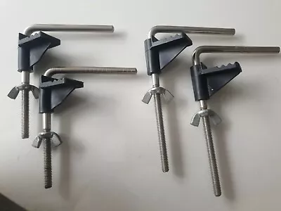 £24.99 • Buy BOND Classic Original Vintage KNITTING KNIT BED MACHINE PART TABLE CLAMPS SET 2 
