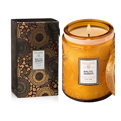 Voluspa Baltic Amber Home Ambience Reed Diffuser And Small Jar Candle • $52.99