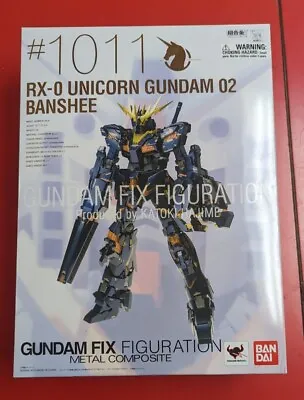 GUNDAM FIX FIGURATION METAL COMPOSITE RX-0 Unicorn Gundam Unit 2 Banshee Figure • $180.97