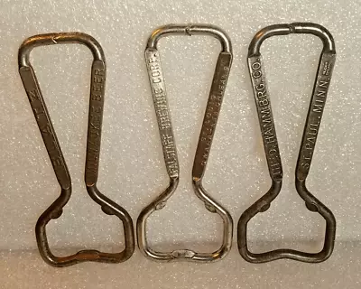 3 Lot Vintage Bottle Opener's Blatz Hamm's Falstaff • $8.50