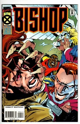 $4.99 • Buy Bishop #1-4 Set All Nm+ 9.6 1994 Marvel Comics Foil Covers