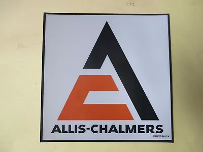 $17.50 • Buy Allis-Chalmers D15 D17 180 185 190 200 Tractor Reflective Seat Back Decal 924273