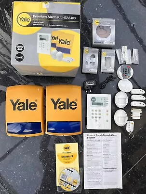 Yale Premium Alarm Kit HSA6400 - Wireless - Comes With Lots Of Accessories - • £45