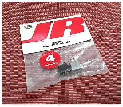 Vintage RC JR PROPO Radio FM Crystal Set JRPXF4 Channel 4 27.145mhz Old Stock  • $21.94