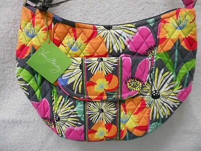 NWT VERA BRADLEY CLARE Crossbody Purse - JAZZY BLOOMS    FREE SHIPPING • $31.99