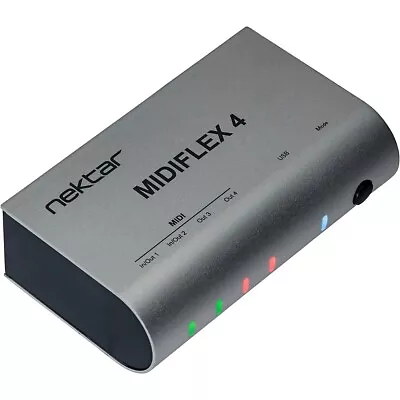 Nektar Midiflex 4 USB Midi Interface • $74.99