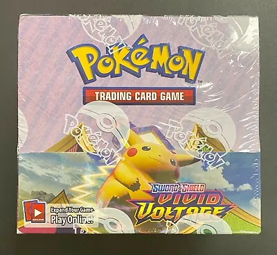 $154.99 • Buy Pokemon Cards - Vivid Voltage - Booster Box (36 Packs) - New Factory Sealed