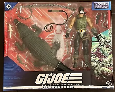 Gi Joe Classified Series #38 Croc Master & Fiona Figures 2 Pack Exclusive Nib • $16.96