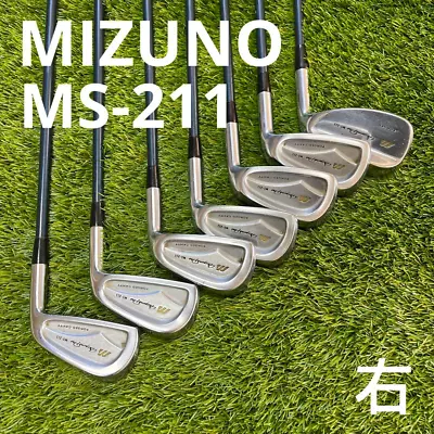 Mizuno Pro MS-211 Iron Set 7pcs 3-9+Pw+Fw TF-PRO 149 Flex R Japan • $110.55