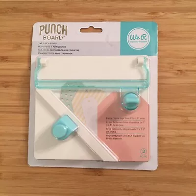 New We R Memory Keepers Tag Punch Board • $7.99