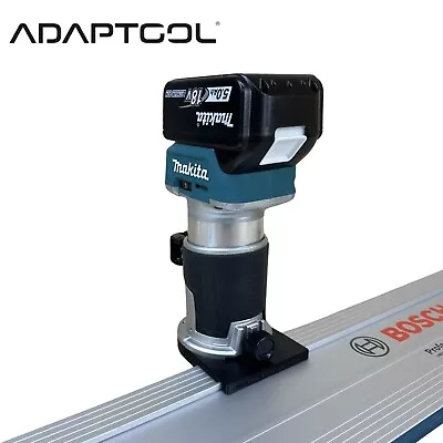 £19.99 • Buy Makita DRT50 Trimmer Guide Rail Adaptor To Bosch FSN Plunge Saw Track Guide Rail