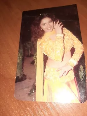 Bollywood Actors: Madhuri Dixit Rare India Postcard Post Card • $5