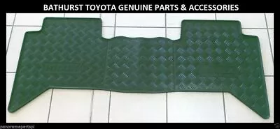 Hilux Rear Rubber Floor Mat Dual Cab 2/2005-6/2015.exc Bench Front Seat* • $49