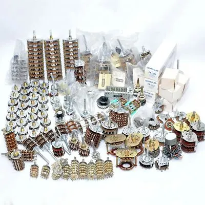 (Lot: 120+pcs.) Vintage Mallory Centralab Rotary Switches Phenolic Variety • $501.29