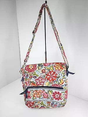 Vera Bradley HOPE GARDEN Hipster Crossbody Mailbag Messenger Purse Bag Shoulder • $18