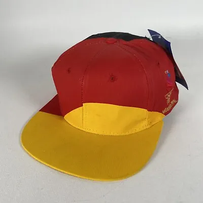 Vintage Atlanta 1996 Olympics Germany Deutschland Snapback Hat Cap NEW • $19.99