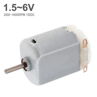 Micro 130 DC Motor Mini Fan Small Micro Motor For DIY Electric Toys Hobbies • $2.44