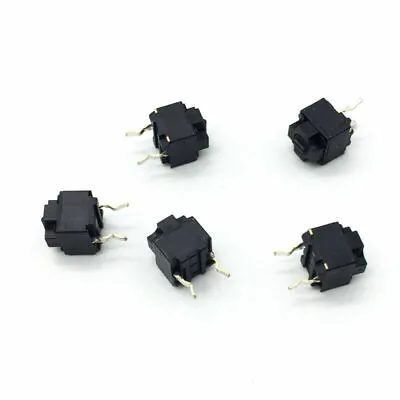 5Pcs MicroSwitch Black Replacement For Microsoft IO1.1 1.1 IntelliMouse Mouse  • £10.79