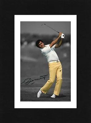 £7.49 • Buy 8X6 Mount SEVE BALLESTEROS Signed PHOTO Print Gift Ready To Frame OPEN GOLF