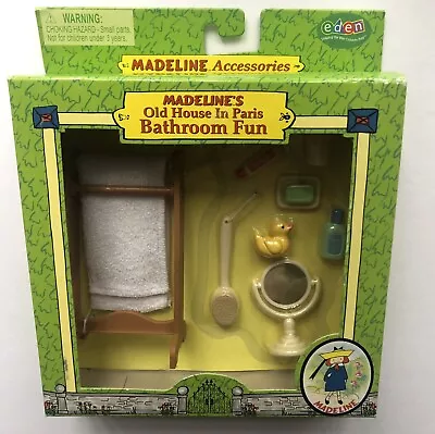 Madeline’s Old House In Paris Bathroom Fun Vintage Madeline Accessories Eden NEW • $31.50