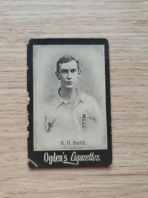 Rare Ogdens Tabs 95 G O Smith 1902 Football Card  • £250