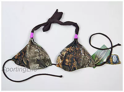 RealTree Women's Camo Bathing Suit: Tankini Halterkini Bikini Top Or Bottom • £25.04