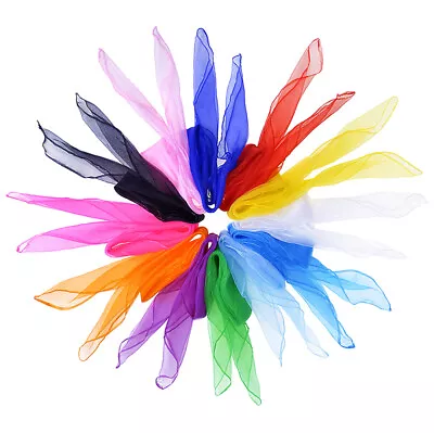 36x Lot Juggling Dancing Scarves Magic Tricks Performance Accessories • $21.69