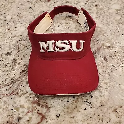 Mississippi State MSU Bulldogs The Game Brand Embroidered Visor Hat Adjustable  • $19.50