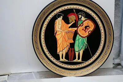 11  ODYSSEUS AND NEOPTOLEMUS  Hand Made In Greece PLATE • $19.99