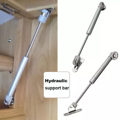 2X  Cabinet Door Lift Up Hydraulic Gas Spring Lid Flap Hinge Strut Support • £4.99