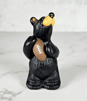 $14.99 • Buy VINTAGE 'BEARFOOTS' LITTLE BEAR WITH FOOTBALL, BY JEFF FLEMING 4  Retired 