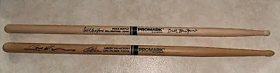 Bill Bruford & Carl Palmer Signed Autographed Drumsticks Yes King Crimson ELP • $150