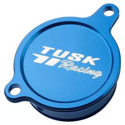 Tusk Aluminum Oil Filter Cover Blue For KAWASAKI KX450F 2006-2015 • $33.68